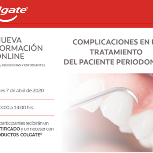 Complicaciones en el tratamiento del paciente periodontal Dra. Nerea Sánchez. Tue 7 Apr, 13:00 La periodontitis avanzada es la sexta enfermedad más prevalente en el mundo. El tratamiento del paciente periodontalmente comprometido consta de una serie de fases encaminadas a lograr el control de la infección y corregir las secuelas causadas por la enfermedad. La Dra. Nerea Sánchez, experta investigadora de la Universidad Complutense de Madrid, nos dará pautas para manejar las complicaciones que pueden surgir en cada una de estas fases para reducir la morbilidad de nuestro tratamiento e incrementar la satisfacción del paciente.-2